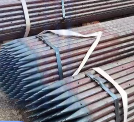 十堰超前小导管预埋钢管出尖打孔焊倒刺无缝焊管厂