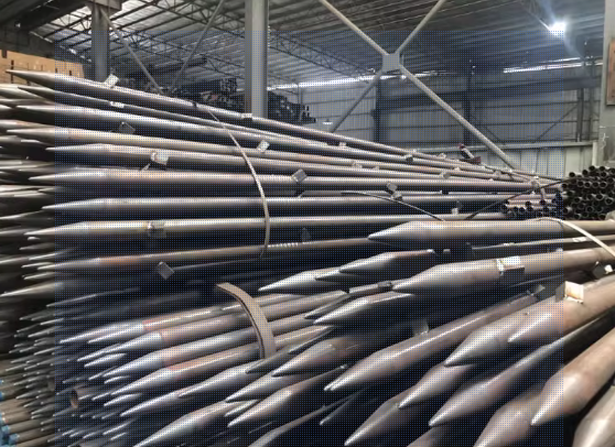 十堰注浆无缝钢管棚管25/32/42/48/50/60/76/89mm超前小导管钢花管